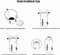 Geantă impermeabilă Unigear Dry Bag pentru caiac, rafting, drumeții, camping, pescuit, schi și sporturi nautice 4