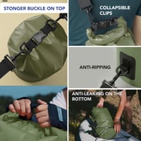 Geantă impermeabilă Unigear Dry Bag pentru caiac, rafting, drumeții, camping, pescuit, schi și sporturi nautice 3