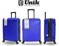 Unik Revolution Gaza Model Kabin Bőrönd Kék 20" Utazási Táska Kerekekkel 8