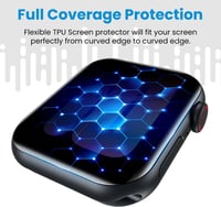 UniqueMe Privacy kijelzővédő fólia Apple Watch Series 10 46 mm - 8 db TPU 4