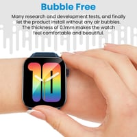 UniqueMe Privacy kijelzővédő fólia Apple Watch Series 10 46 mm - 8 db TPU 7