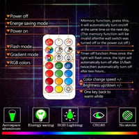 Unisun RGB LED izzó színváltó okos világítás 6