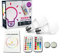 Unisun RGB LED izzó színváltó okos világítás 7