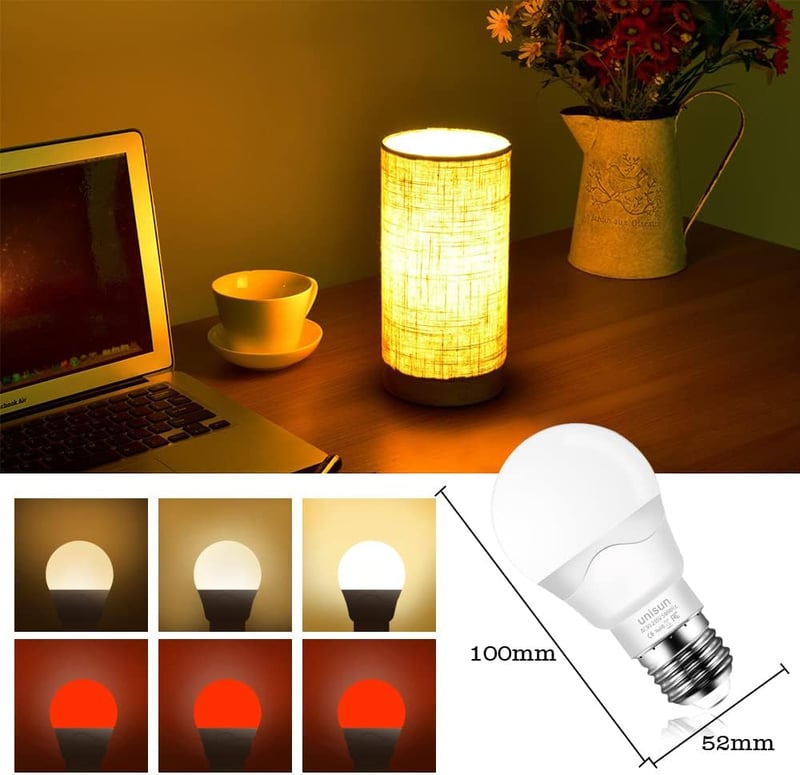 Unisun RGB LED izzó színváltó okos világítás