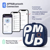 Káblový posilňovací stroj Unitree PUMP Pro domáca fitness stanica - energetická modrá 2