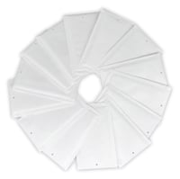 UNIVERS GRAPHIQUE UG-ECO-B2 Bublinková obálka 120x215 mm veľkosť B2, 100 ks, ochranná obálka s bublinkovou fóliou, formát A5, poštová obálka 6