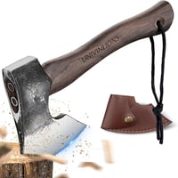 Univinlions 27 cm kézműves hasító fejsze 800g bushcraft camping baltával 1