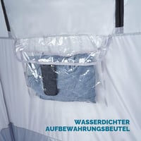 UNP Šator za tuširanje za kampiranje, prijenosni šator za WC za kampiranje na otvorenom, šator za presvlačenje 3
