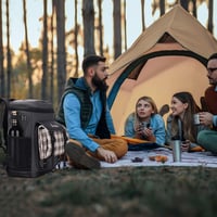UPEELIFE 30L hűtő hátizsák piknik takaróval vízálló camping rucksack - Grey 7