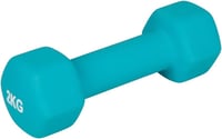 UPFIT 2kg Egykezes Súlyzó Kék - Ergonomikus Markolat Edzéshez 2