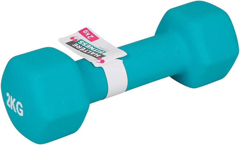 UPFIT 2kg Egykezes Súlyzó Kék - Ergonomikus Markolat Edzéshez