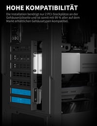 upHere CMGL7K GPU tartókeret - egyes bővítőkártyákhoz 6