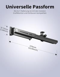 upHere CMGL7K GPU tartókeret - egyes bővítőkártyákhoz 7