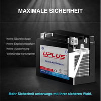 UPLUS YTX14AH-BS GEB14-A2 12V 12Ah 250A gel akumulator za motocikle 5