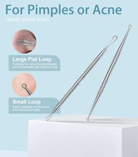 Upmore Profi Pattanáseltávolító Készlet Rozsdamentes Acne Eltávolító Eszköz Fém Tokkal 5