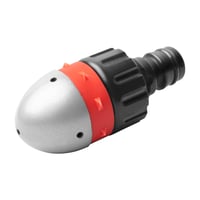 Duza UPP pentru curățat țevi cu racord - Jet posterior pentru desfundare - Zinc, TPR și Material plastic - Curățare rapidă și temeinică cu presiunea apei 1