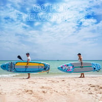 Nafukovací paddleboard UPWELL SUP 320/335 cm pre dospelých a tínedžerov, s batohom, 10 l vodotesným vakom, veslom 2 v 1, poistným popruhom, ručnou pumpou a plutvami 8