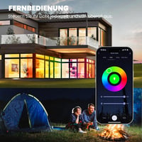 UPXNBOR E14 Smart LED izzó RGBWW 4,5W WiFi Alexa Google 2db 6