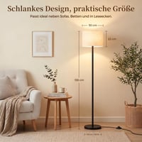 LED stojacia lampa UPXNBOR do obývačky, spálne a kancelárie – moderná podlahová lampa 6