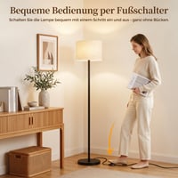 LED stojacia lampa UPXNBOR do obývačky, spálne a kancelárie – moderná podlahová lampa 5