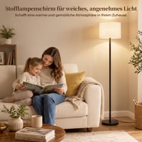 LED stojacia lampa UPXNBOR do obývačky, spálne a kancelárie – moderná podlahová lampa 4