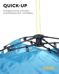 Uquip XL Buzzy Strandtáska UV Védelem 50+ Napvédelem és Szélvédelem 8