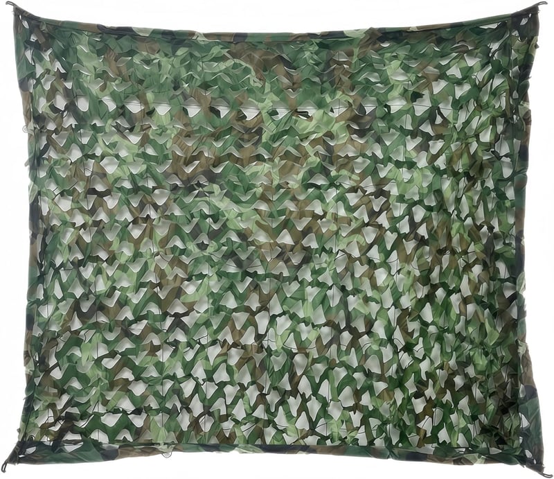 Plasă de camuflaj UQXSTAR pentru vânătoare, decor gard de grădină, husă auto, protecție solară pentru camping