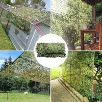 Plasă de camuflaj UQXSTAR pentru vânătoare, decor gard de grădină, husă auto, protecție solară pentru camping 5