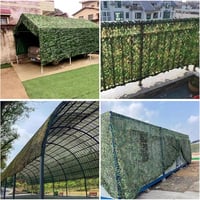 Plasă de camuflaj UQXSTAR pentru vânătoare, decor gard de grădină, husă auto, protecție solară pentru camping 8