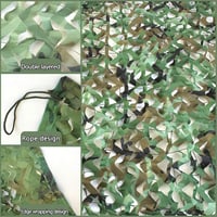 Plasă de camuflaj UQXSTAR pentru vânătoare, decor gard de grădină, husă auto, protecție solară pentru camping 2