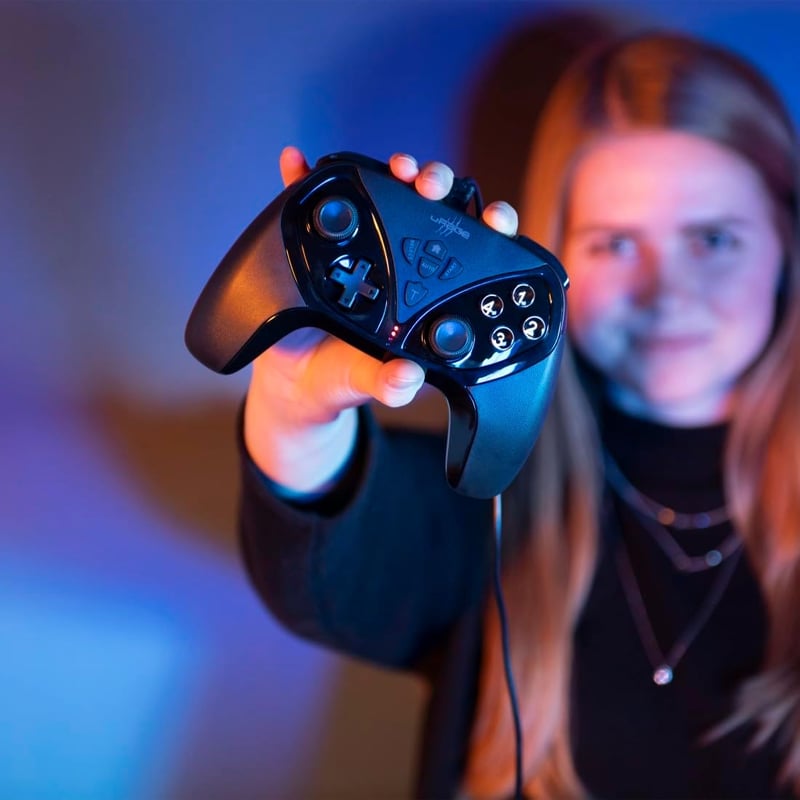 uRage Vendetta 300 Unleashed Wireless Gamepad Ergonomikus Kontroller Vibráció PC