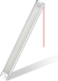 URAQT 120 LED beltéri világítás 8W 12V autó lakóautó konyha fürdőszoba csíkos lámpa kapcsolóval - 30 cm – 120 LEDs (1 Stück) 8
