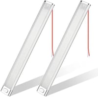 URAQT 120 LED szalag 2db 1600LM 8W 12V autó lakóautó konyha fürdőszoba világítás kapcsolóval 6