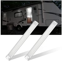URAQT 120 LED szalag 2db 1600LM 8W 12V autó lakóautó konyha fürdőszoba világítás kapcsolóval 7