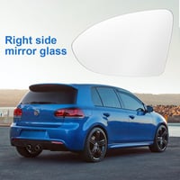 URAQT Golf 7 jobb oldali fűthető tükör konvex üveg aspherikus 8