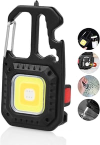 URAQT Hordozható LED Munkalámpa 800 Lumen, 7 Mód, Újratölthető Inspekciós Lámpa Mágneses Talppal 1