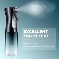 URAQT Permet Flakon 200ml Hajszárító Szalon Vizes Porlasztó Frizura Növény Takarítás Kék Gradiens Színű Szivárgásmentes 2