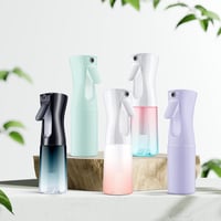 URAQT Permet Flakon 200ml Hajszárító Szalon Vizes Porlasztó Frizura Növény Takarítás Kék Gradiens Színű Szivárgásmentes 9