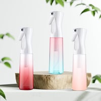 URAQT Permetező Palack 300ml - Finom Ködös Spray Növényekhez Háziállatokhoz Takarításhoz - Rózsaszín Zöld Színátmenet 9