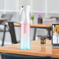 URAQT Permetező Palack 300ml - Finom Ködös Spray Növényekhez Háziállatokhoz Takarításhoz - Rózsaszín Zöld Színátmenet 8