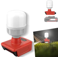 URUN 18V LED Munkalámpa Einhell Akkuhoz, 1300 Lm Reflektor Szereléshez 1