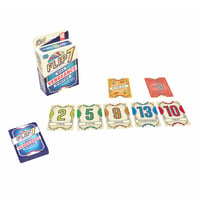 USAopoly Flip 7: with a Vengeance kartová hra – Samostatná hazardná hra s akčnými kartami – Rýchla rodinná a spoločenská hra od 8 rokov 2