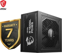 Napájací zdroj MSI MAG A750GL 750W 80 Plus Gold plne modulárny, podpora ATX 3.0 a PCIe 5.0, 120 mm FDB ventilátor, čierne ploché káble 2