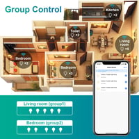 Ustellar 6 m WiFi inteligentný LED pás, biely, 3000-6000K, stmievateľný, kompatibilný s Alexa a Google Assistant, 672 LED, 2835, 24V, ovládanie cez aplikáciu 6