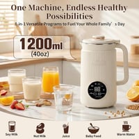 UtaUla automata növényi tejkészítő gép, 1200 ml, 8 órás melegen tartás 2