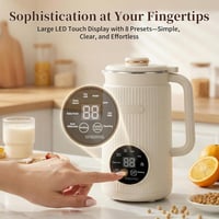 UtaUla automata növényi tejkészítő gép, 1200 ml, 8 órás melegen tartás 4