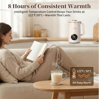 UtaUla automata növényi tejkészítő gép, 1200 ml, 8 órás melegen tartás 5