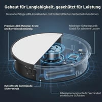 Elektrický otočný stojan UtaUla 25 cm, s diaľkovým ovládaním, 6 pozadiami, 3 rýchlosťami, otáčaním o 90°/180°/360°, nosnosťou 8 kg, na produktovú fotografiu a živé videá 5