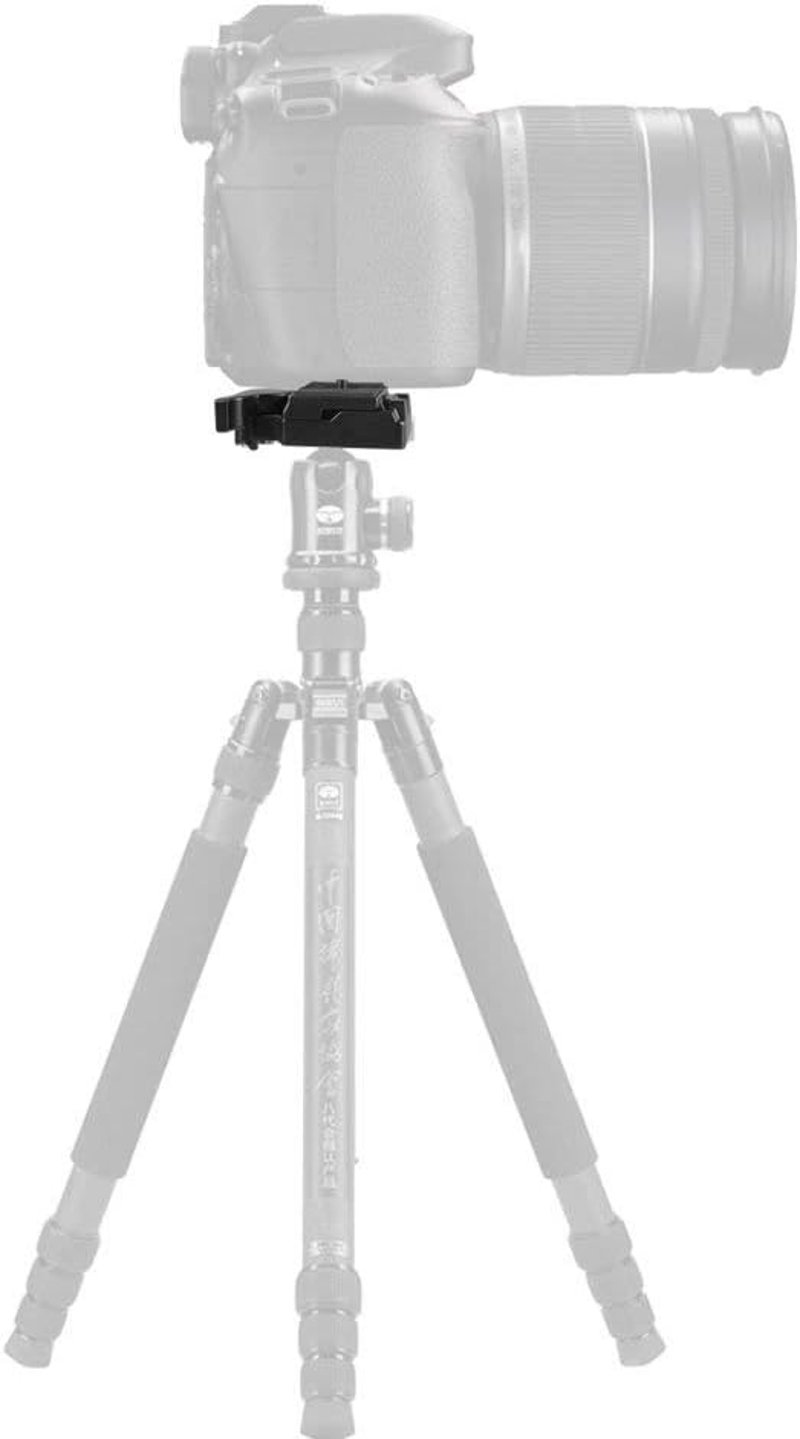 UTEBIT 323 Gyorskioldó Lemez Kameraállványhoz - Manfrotto 200PL Kompatibilis, 1/4"-3/8" Csavarral, 3 Szintezővel, 3kg Teherbírás, Alumínium,