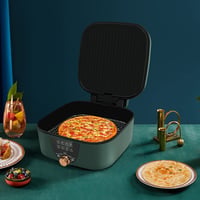 Elektrický bezdymový gril a hot pot Uten 2 v 1, dvojitá panvica s nepriľnavým povrchom, nastaviteľnou teplotou a jednoduchým čistením 6